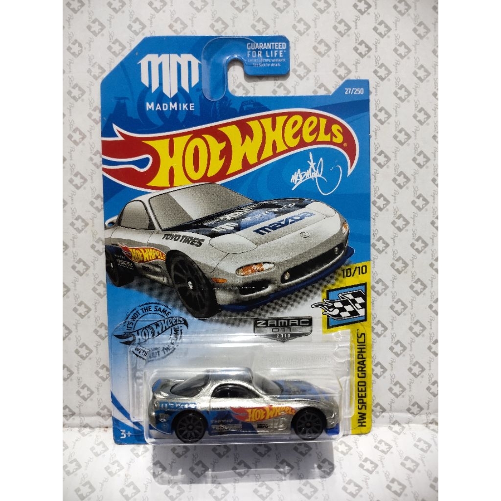 Hot Wheels 95 Mazda Rx 7 Zamac