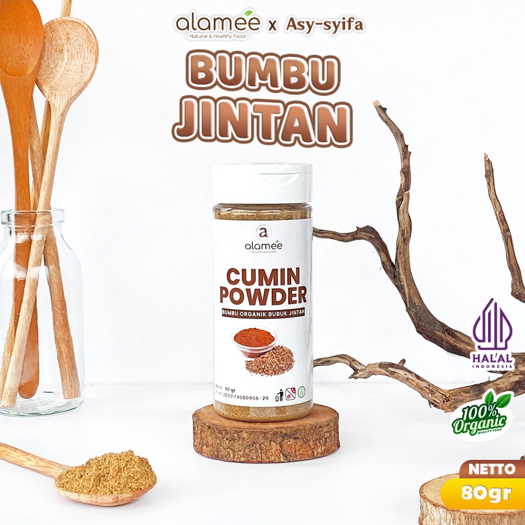 

ALAMEE Bumbu Dapur Jintan Bubuk Cumin Powder Bumbu Dapur Instan Jinten Ground Caraway Rempah Masak
