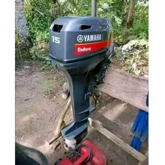 mesin perahu tempel Yamaha 15 pk outbond mesin perahu 15 hp