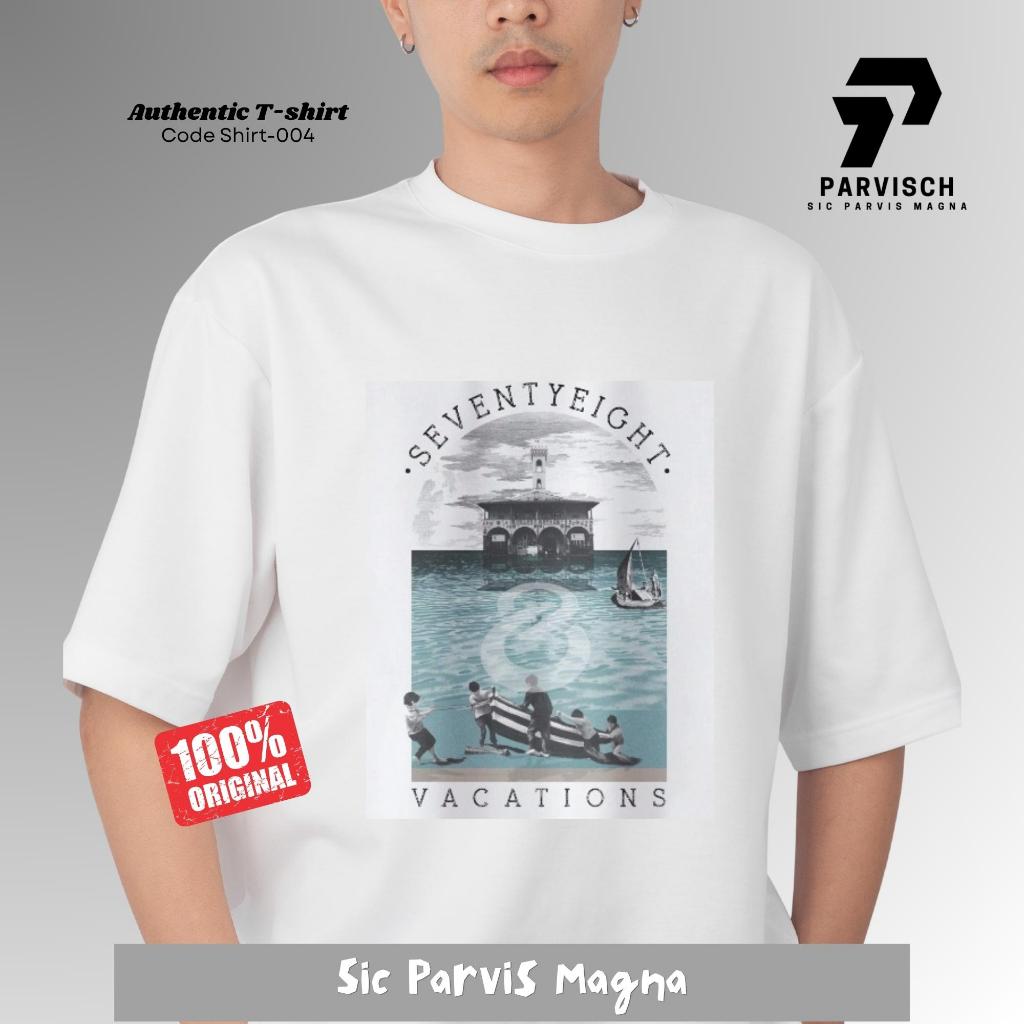 Baju Kaos Pria Distro Original 100% SEVENTYEIGHT | Baju Kaos Pria Murah | Tshirt Greenlight Bisa COD