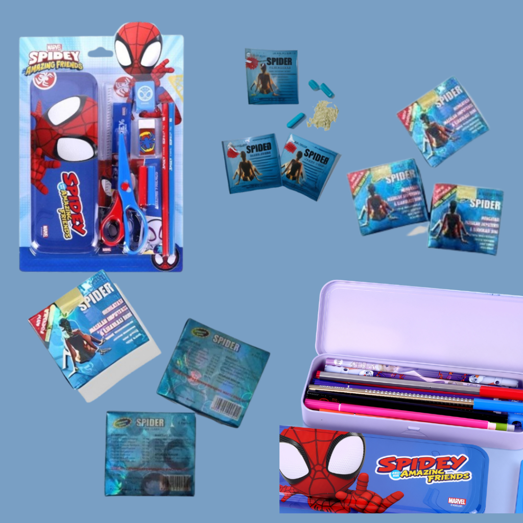 

Set Alat Tulis Anak Spiderman and Friends – Aksesoris Lengkap Untuk Pria READY