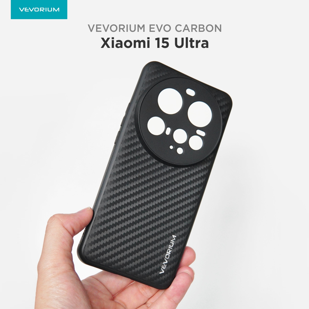 VEVORIUM EVO CARBON Xiaomi 15 Ultra Soft Case