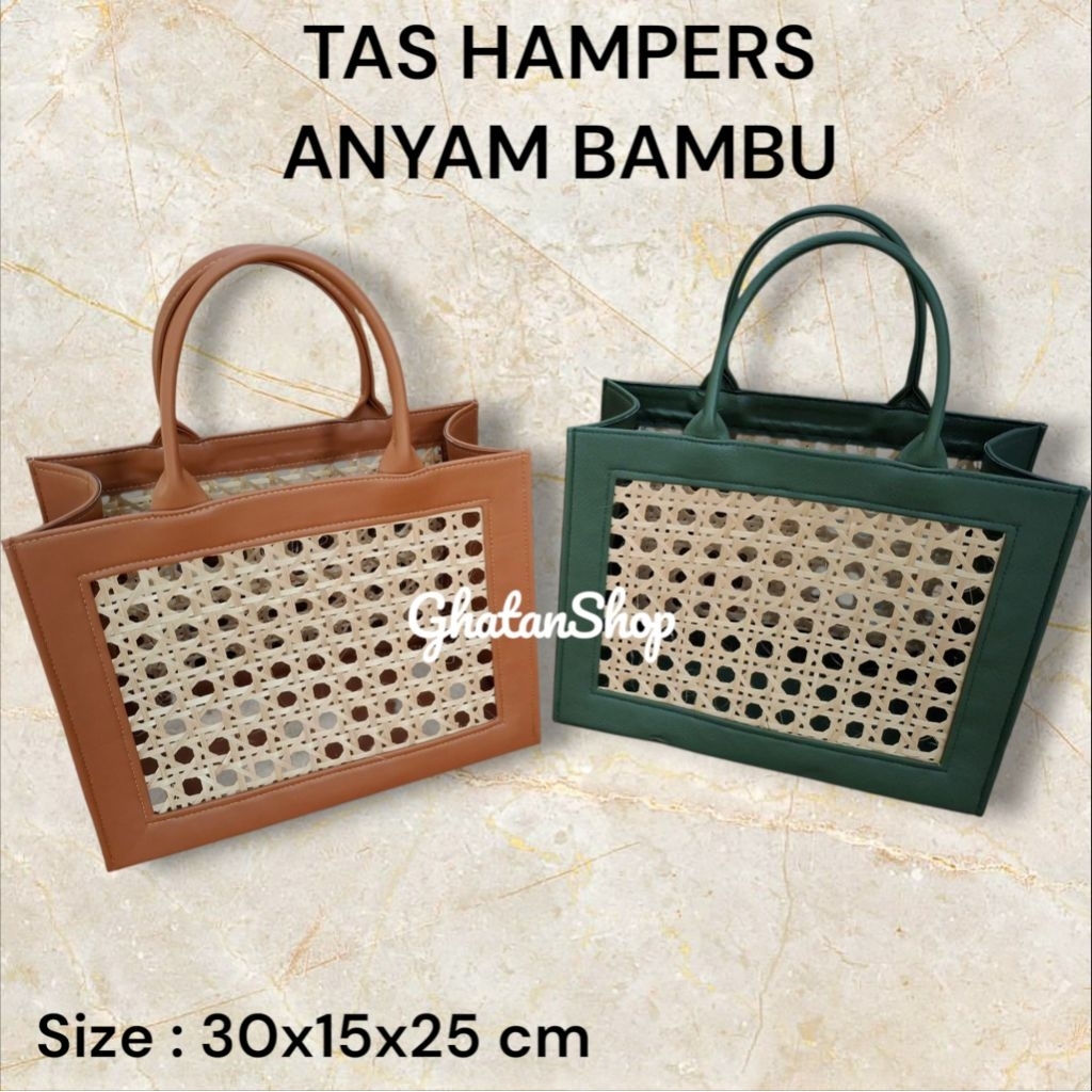 

TAS HAMPERS ANYAM BAMBU