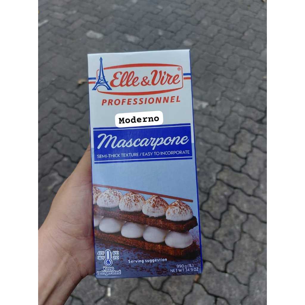 

Elle Vire Mascarpone 1 Liter - Elle vire Professionel mascarpone 1 liter