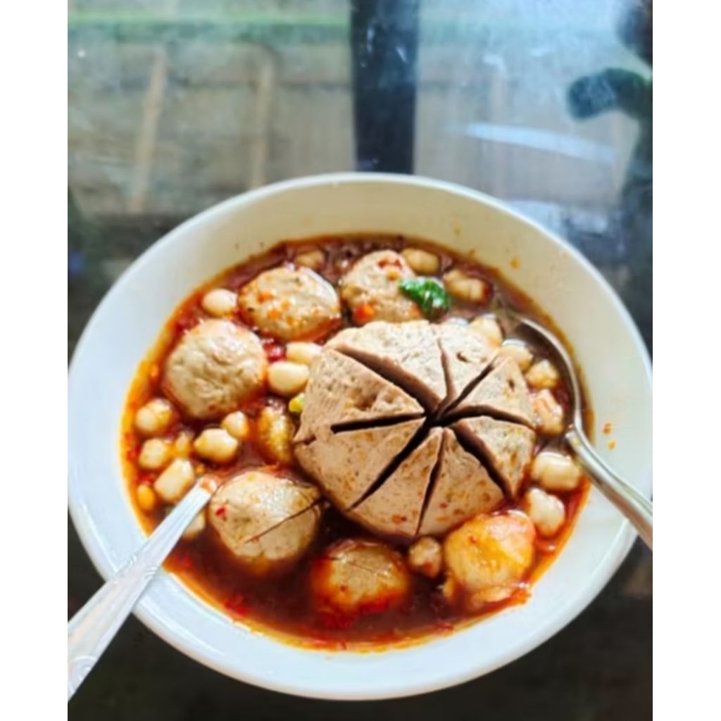 

baso ikan sinar bahari bandung rudal mercon/rudal jando lengkap bumbu