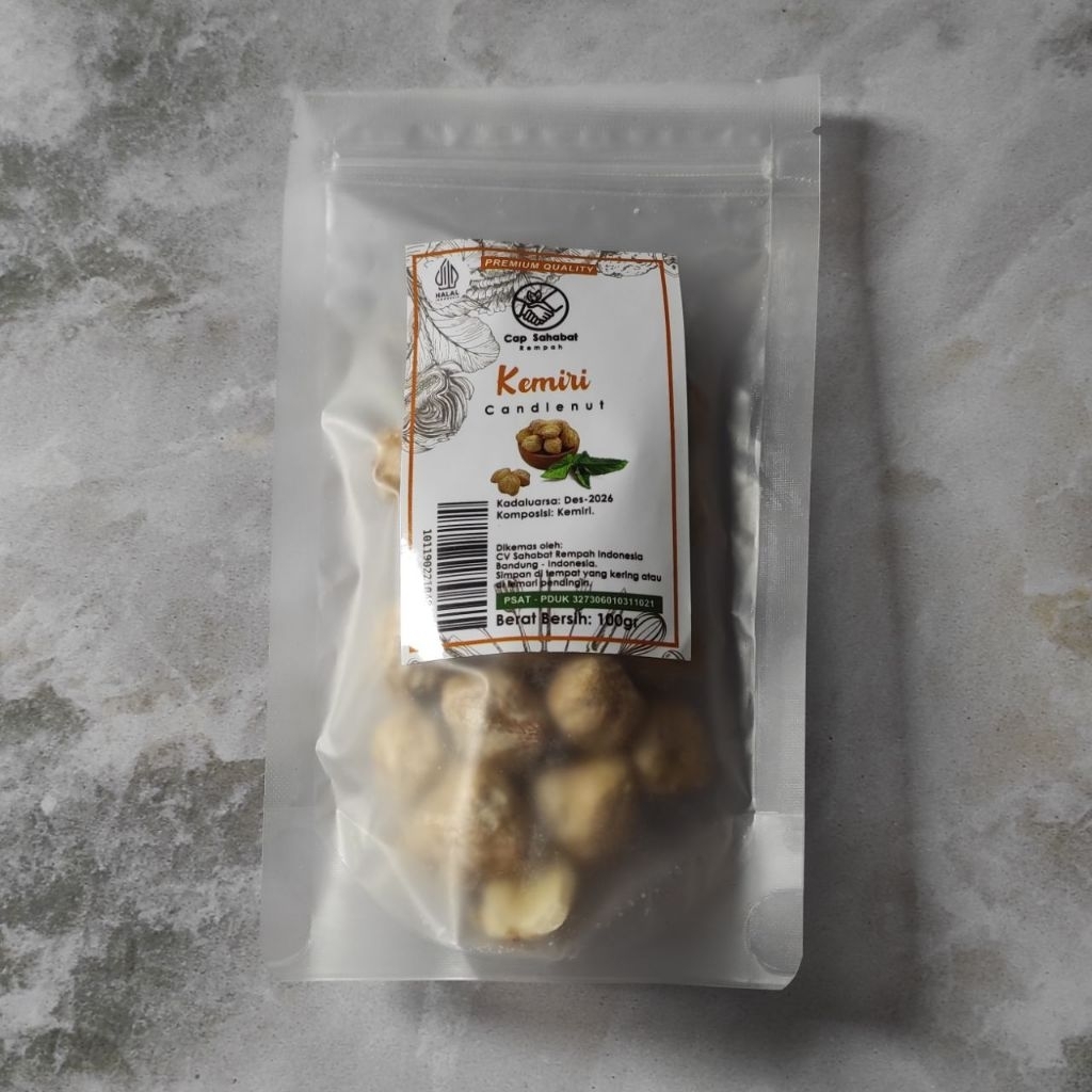 

Rempah Kemiri 100gr / Candlenut - Rempah JSR / Nora Healthy Food
