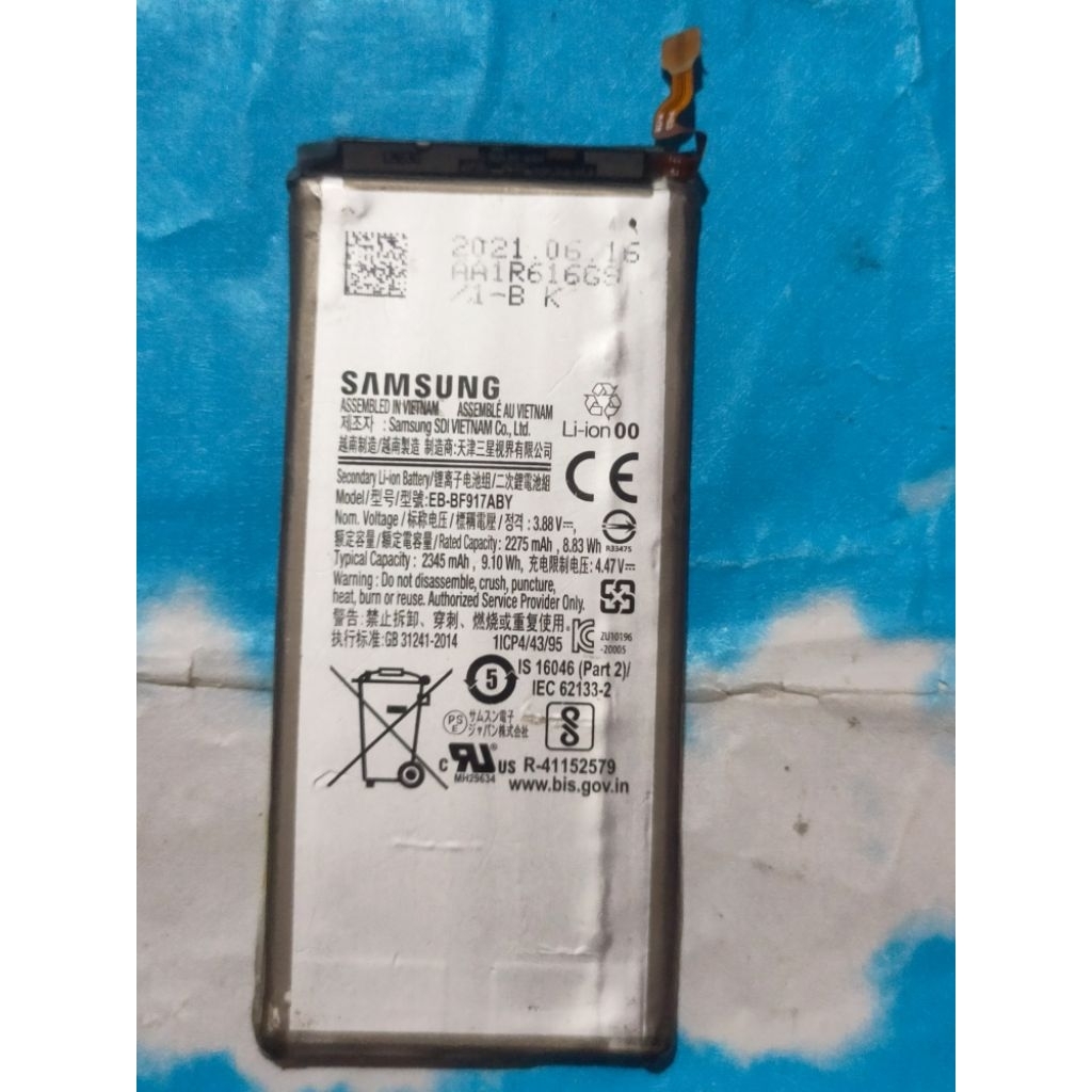 batre bekas EB-BF917ABY Samsung Z Fold 2 atas original normal copotan asli