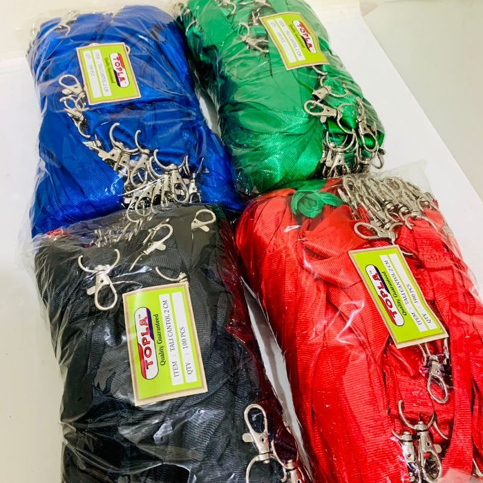 

Tali Lanyard Premium / Lebar 2 Cm / Tali ID Card / Tali Cantol / Tali Cantol Lebar 2 Cm / Tali Name Tag / Cantol Lebar 2 Cm