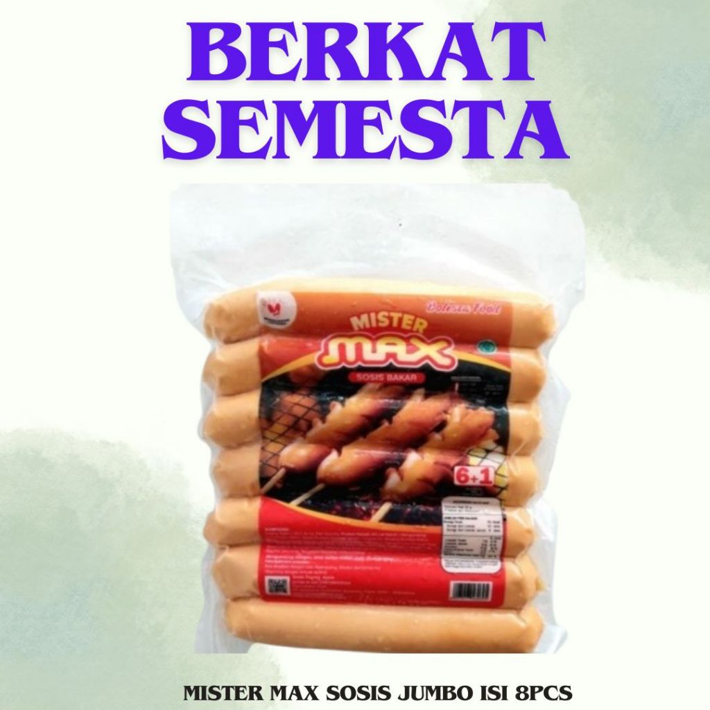 

MISTER MAX SOSIS JUMBO ISI 8PCS