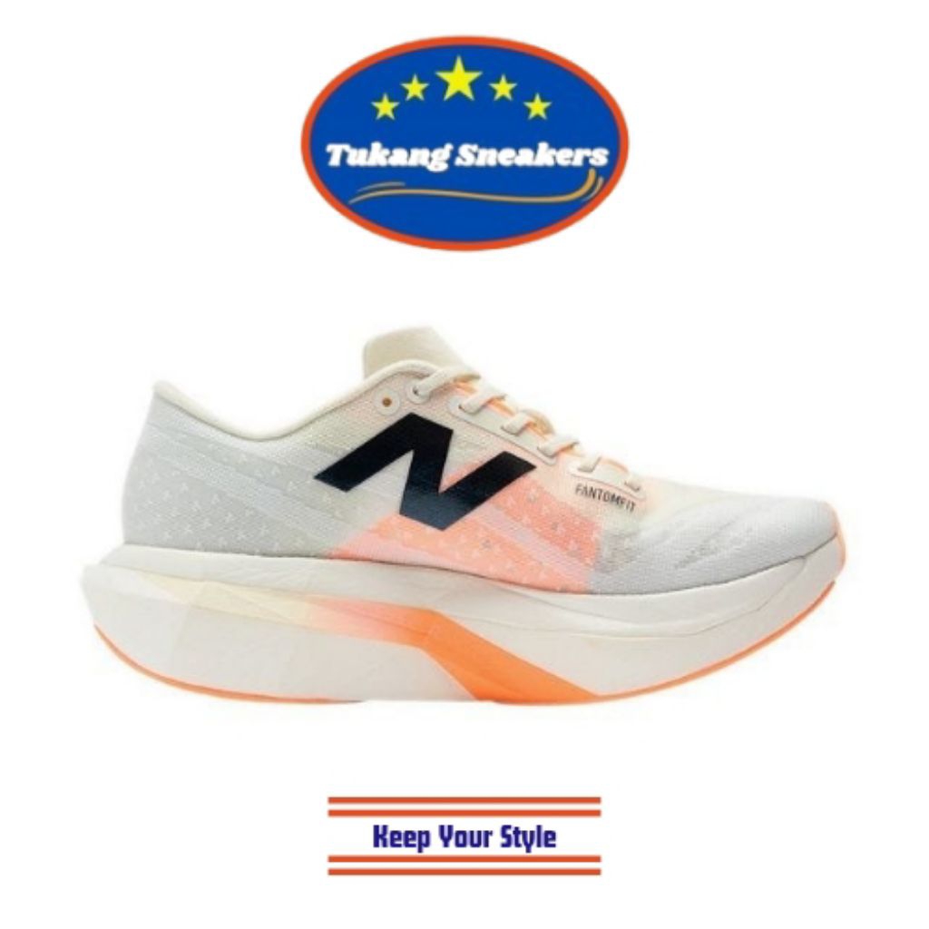 Sepatu Lari Wanita New Balance Fuelcell SC Elite White NEWWRCELCW4