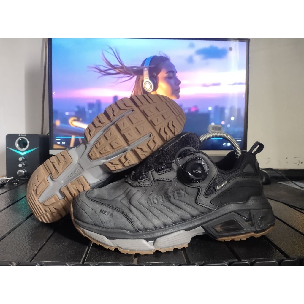 Sepatu Gunung Trail Run NEGO Nepa Goretex GTX Size 41 Boa system
