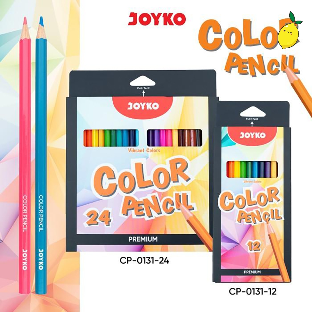 

Pensil Warna / Premium Color Pencil Joyko CP-0131 / Coloring Pencil