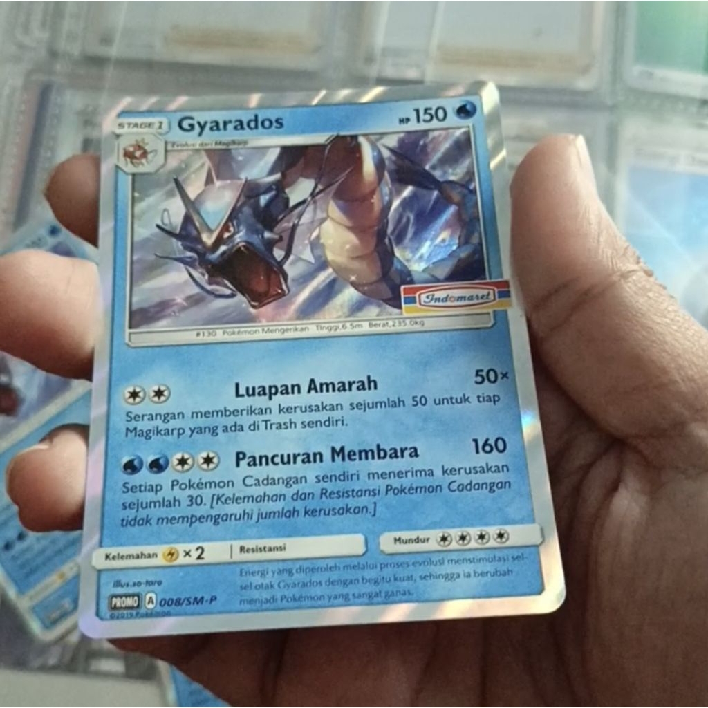 Gyarados + Glaceon GX Indomaret