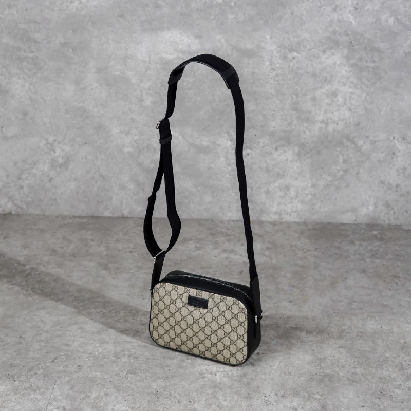Tas GG SUPREME EBONY GG MONOGRAM BEIGE SHOULDER BAG 100% ORIGINAL
