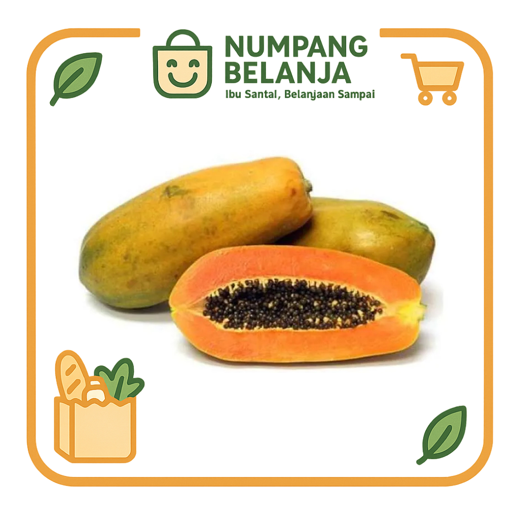 

pepaya california buah import fresh [700g]