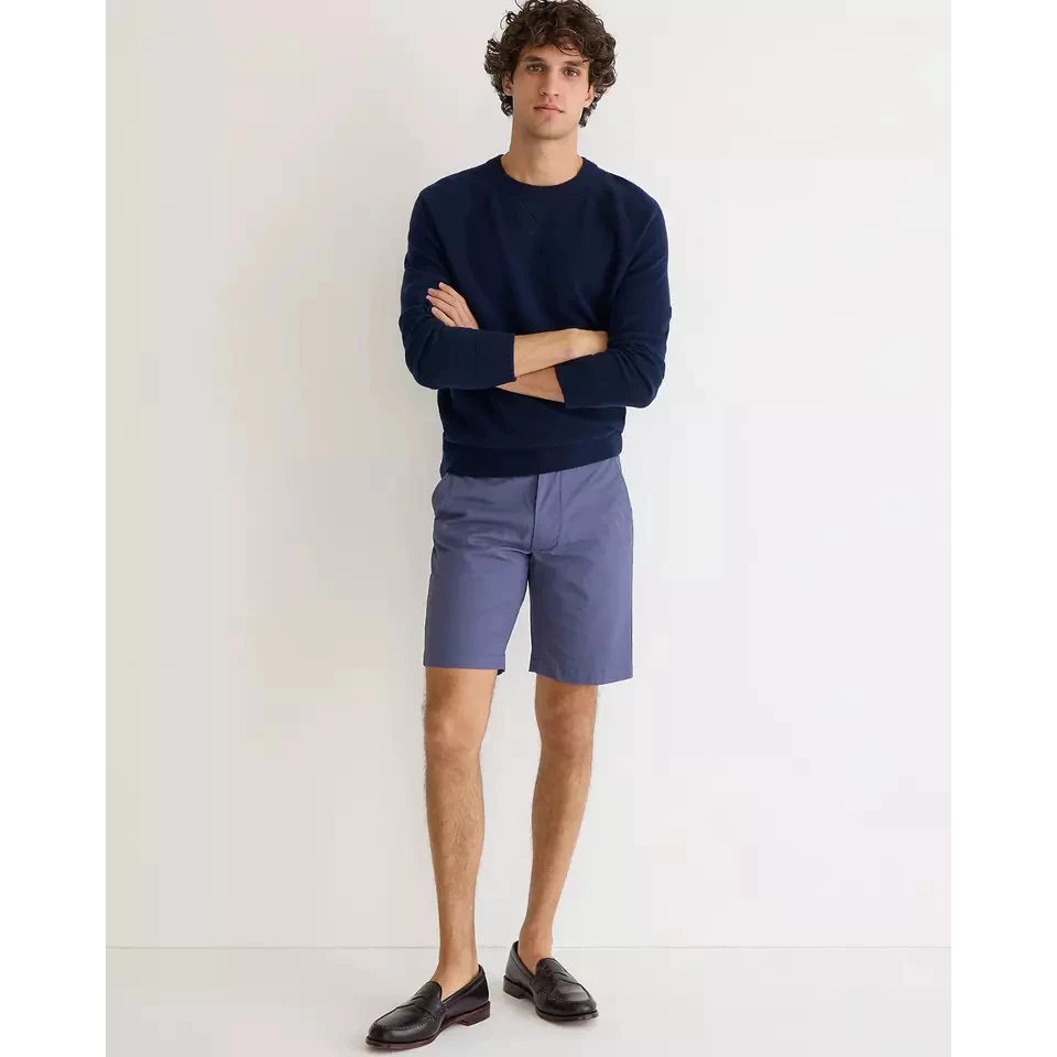 J.Crew Celana Chino Pria Stretch Celana Golf Pendek