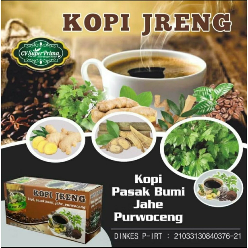

20kantong Kopi Jreng Kopi Celup Kopi Stamina Pria Kopi Herbal