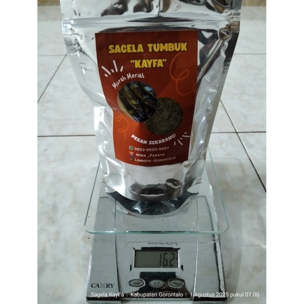 

Sagela/Rowa tumbuk Kemasan 150 Gram