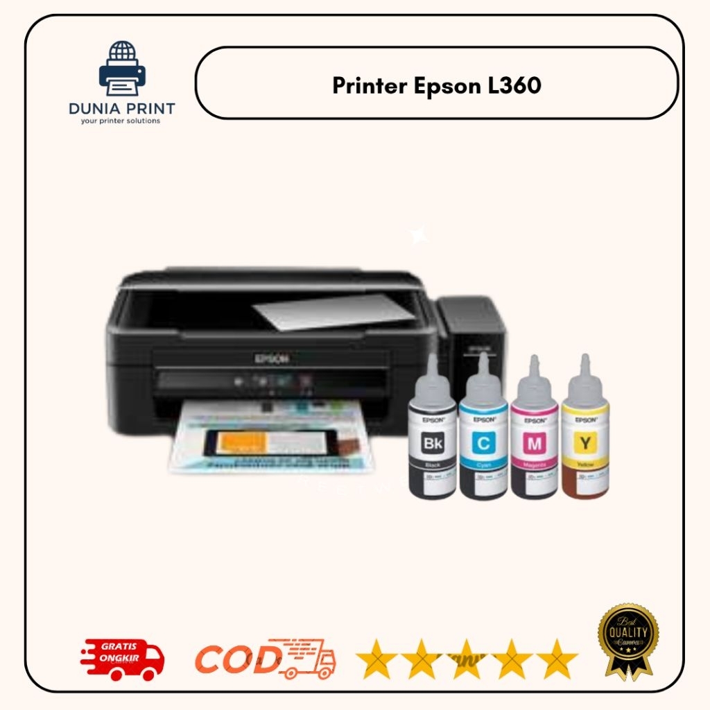 Printer Epson L360 Bekas print,scan copy