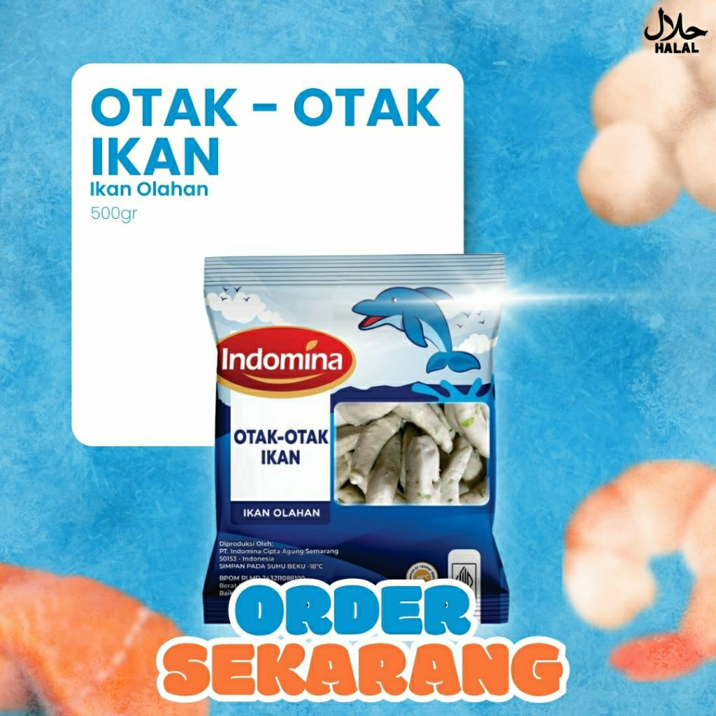 

INDOMINA OTAK OTAK IKAN 500 GRAM