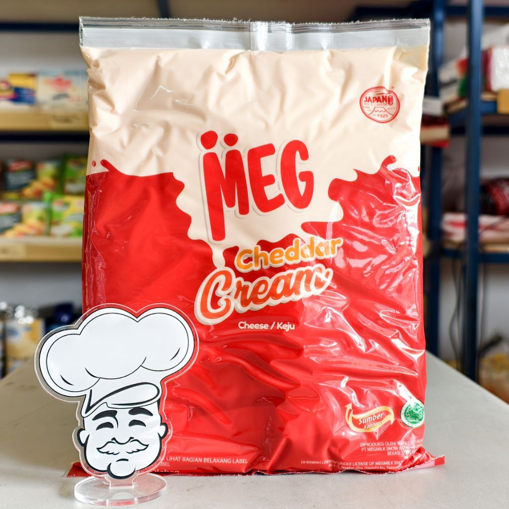 

Meg Cheddar Cream Cheese 1Kg
