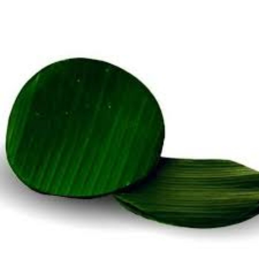 

50 keping daun pisang kepok d20 segar freshh dadakan