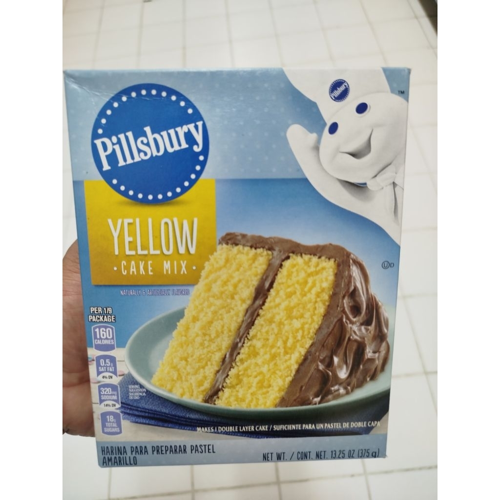 

PILLSBURY YELLOW CAKE MIX 13.25OZ/375G