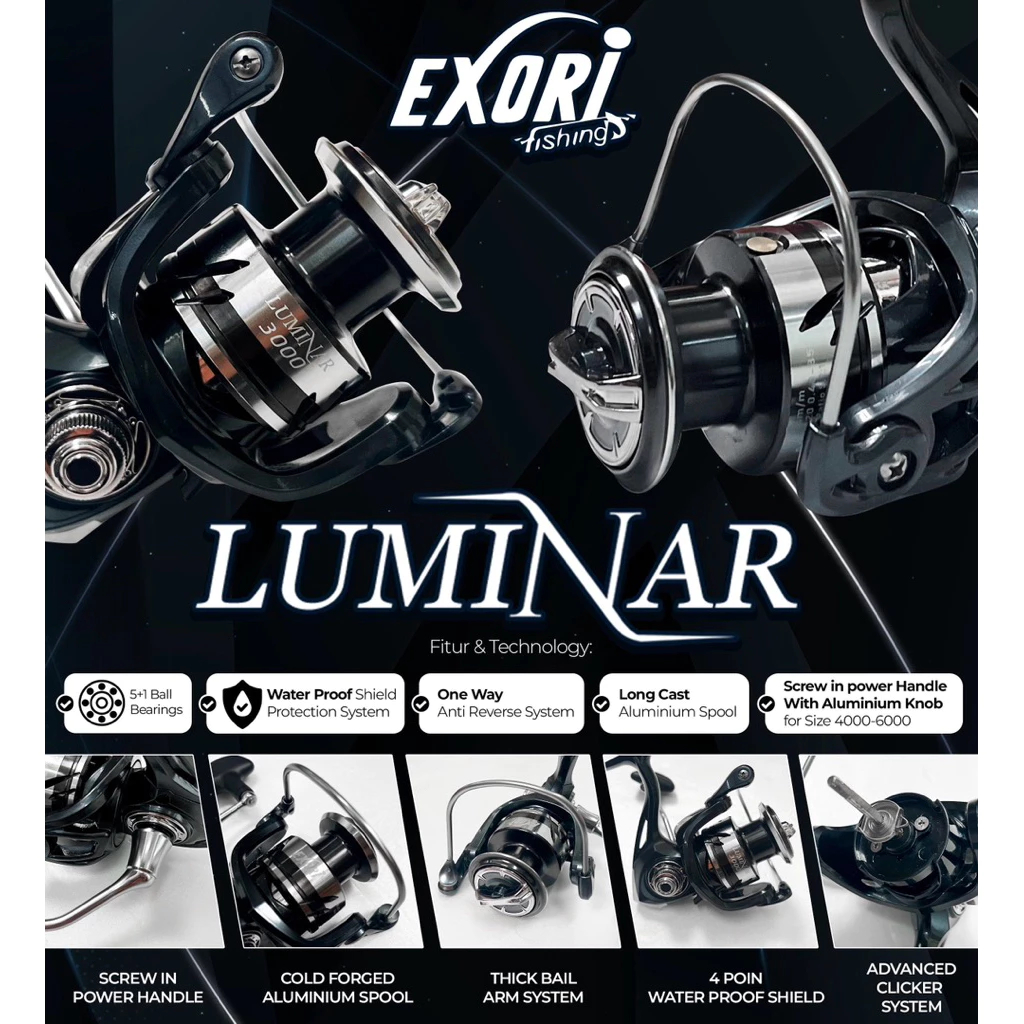 Reel EXORI LUMINAR SW  1000 2000 3000 4000 6000