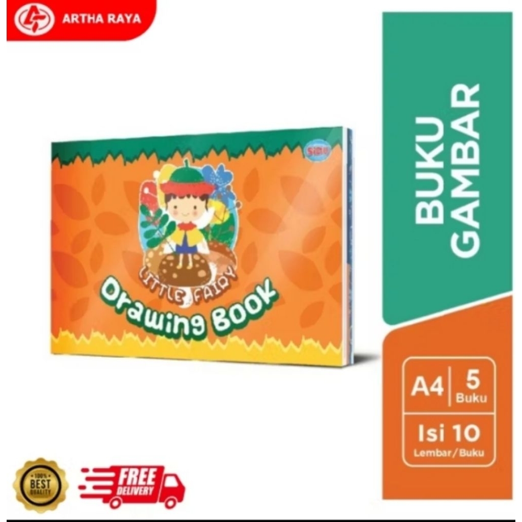 

Buku Gambar Sidu A4 1Pack (5pcs)