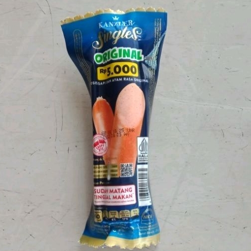 

kanzler singles sosis ori 35g