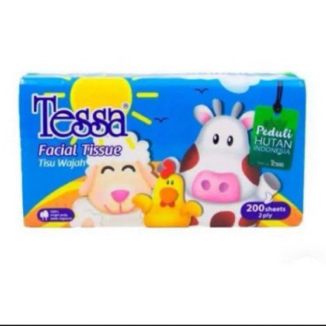 Tessa Tissue Facial 200Sheet
