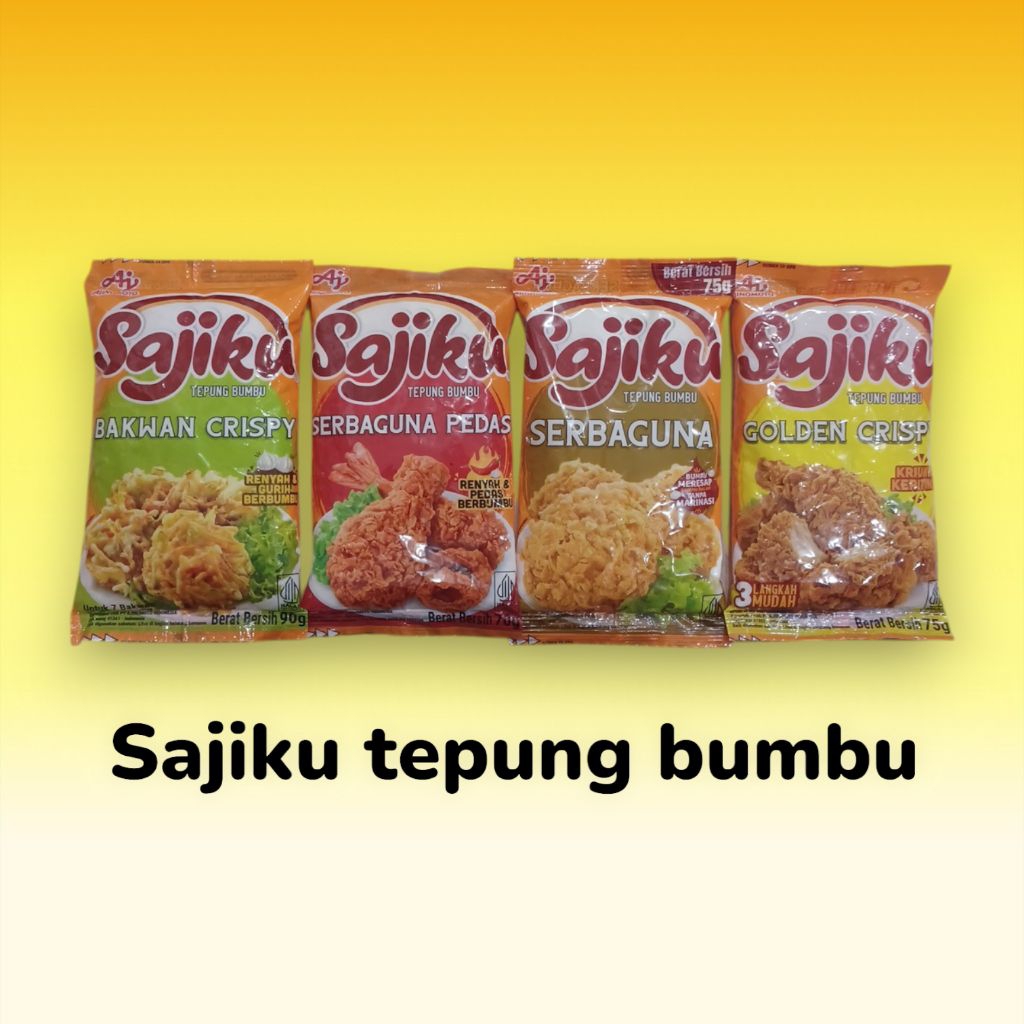 

SAJIKU TEPUNG BUMBU 70G