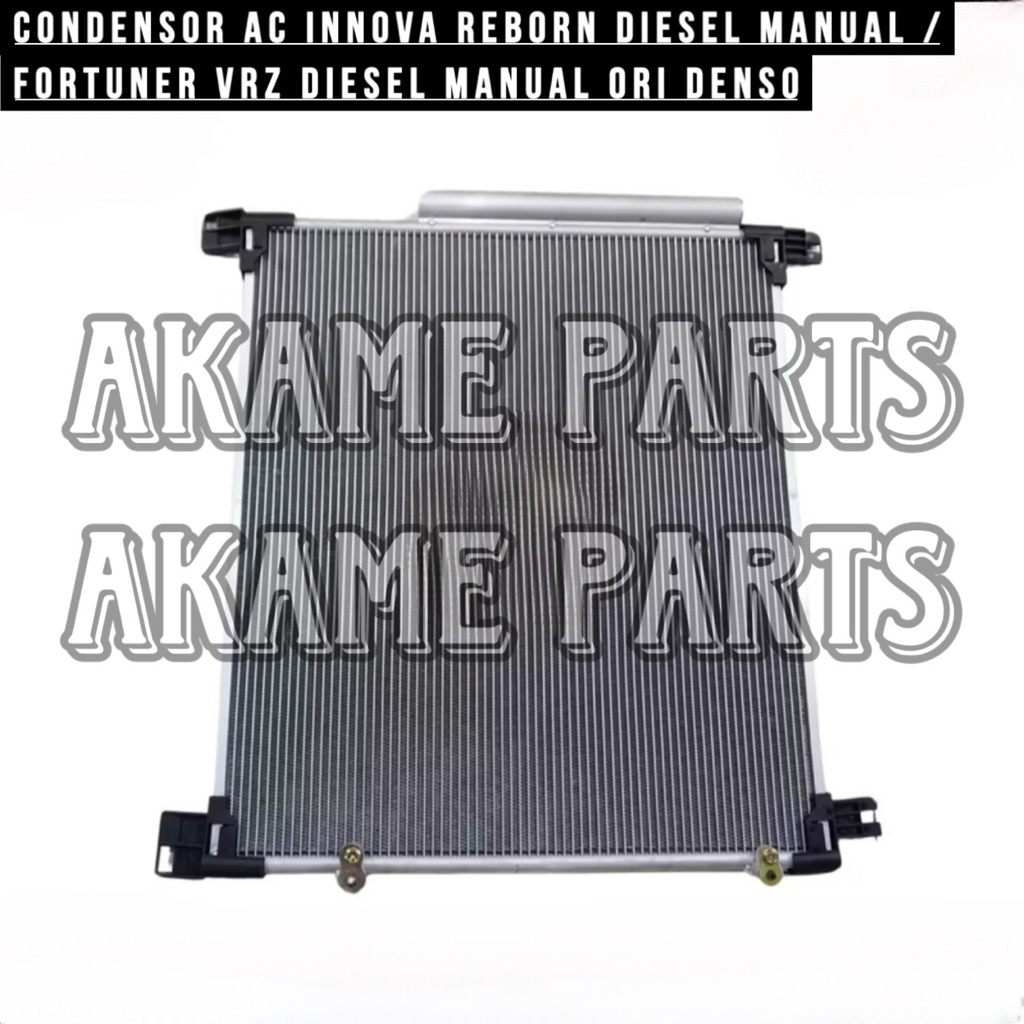 CONDENSOR AC KONDENSOR AC INNOVA REBORN DIESEL MANUAL / FORTUNER VRZ DIESEL MANUAL ORIGINAL DENSO
