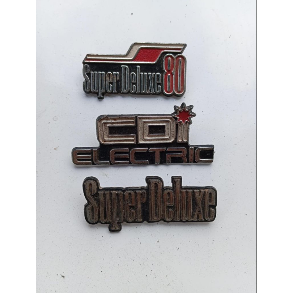 emblem logo CDI tutup aki Yamaha v80 robot superdelux