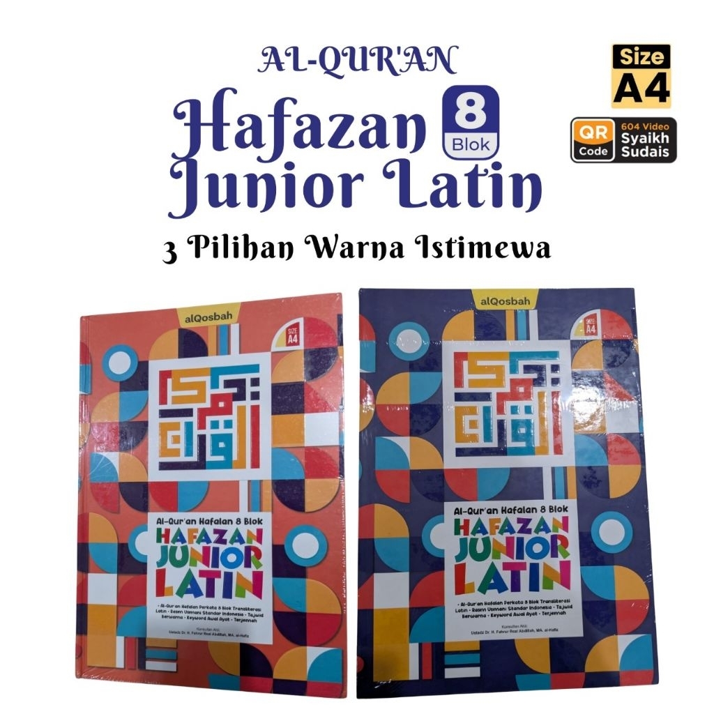 Al-Quran Hafazan Tahfiz Junior Tanafus Perkata Latin (A4)