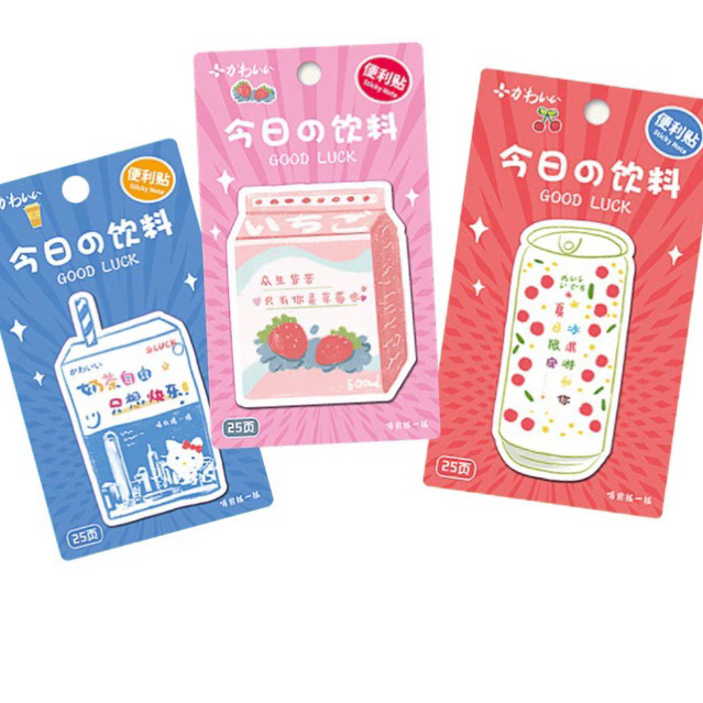 

SuperKawaii - [SK148] Sticky notes bentuk minuman / sticky notes karakter motif minuman / sticky notes unik / sticky notes lucu / sticky notes korea / sticky notes / notepad / sticky notes lucu / sticky notes motif kartun