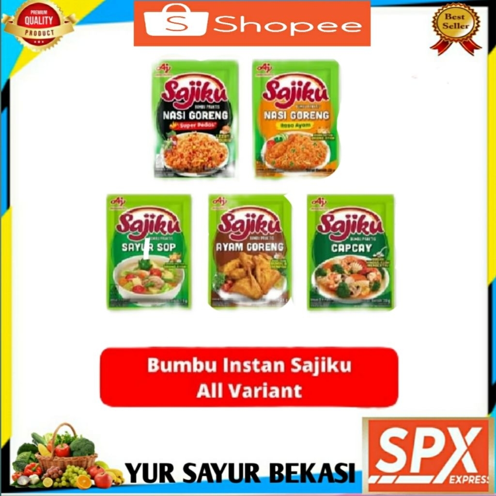 

Bumbu Racik Sajiku All Variant 20gr (1pcs).