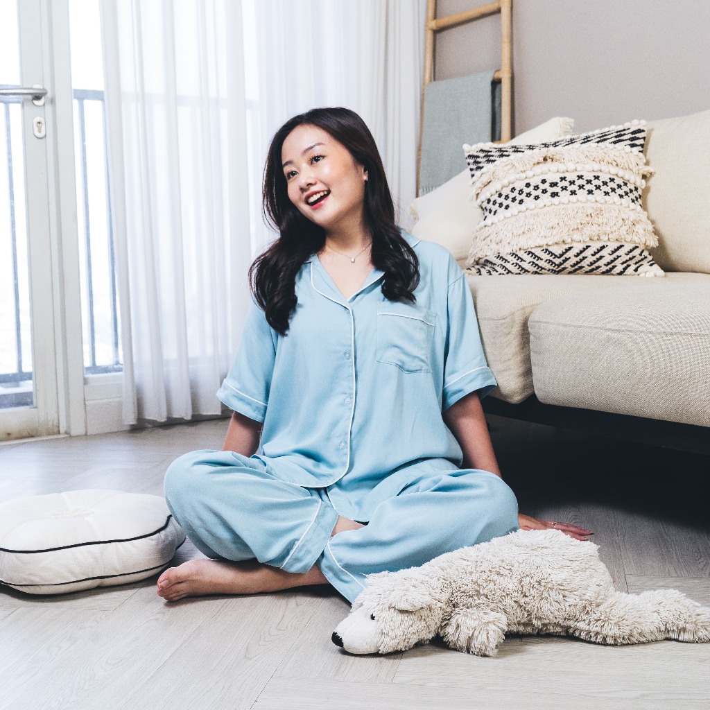 Aykowear Piyama Wanita Set Rayon Twill - Reverie