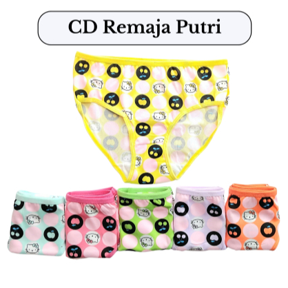 Cd remaja putri motif kids lucu murah Celana dalam anak perempuan cewek remaja karakter kids
