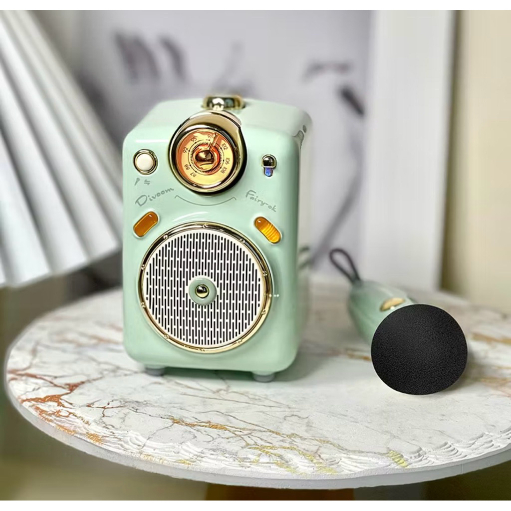 

Divoom-Portable Bluetooth Speaker with Microphone