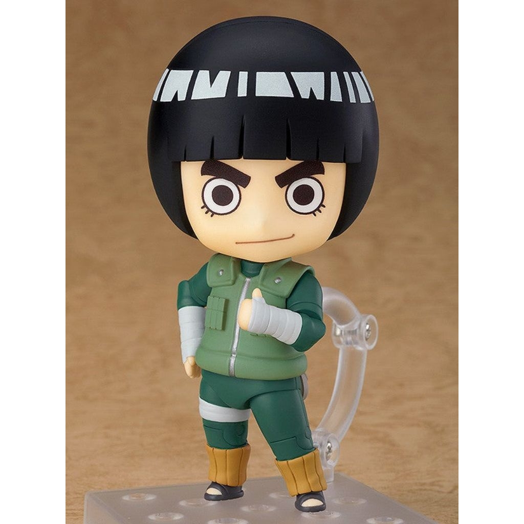 nendoroid rock lee naruto shippuden might guy student original gsc good smile company figure