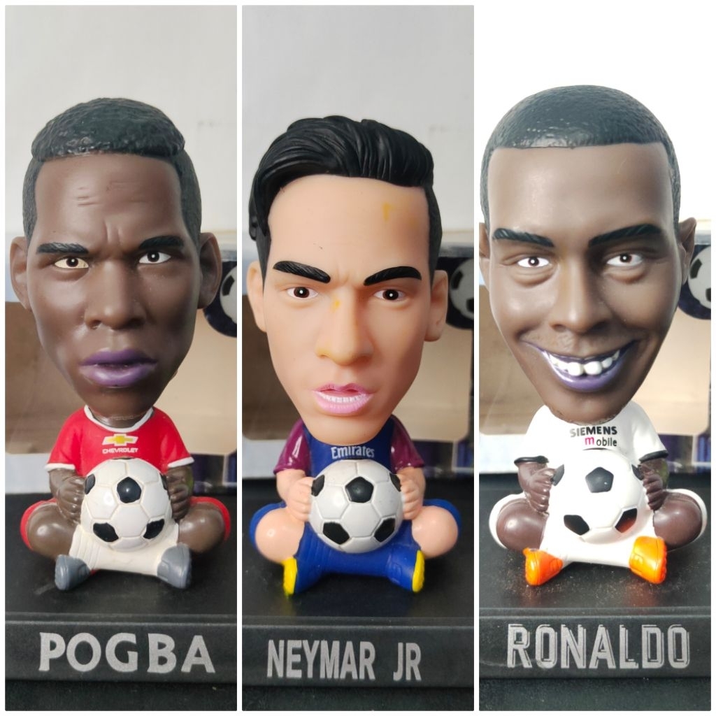 Action Figure Pemain Bola Pajangan Dasboard Mobil New Old Stok Termurah se-Indonesia Murah Meriah fi