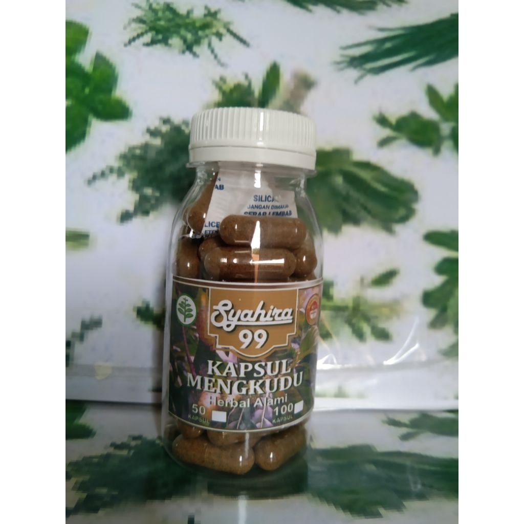 

KAPSUL MENGKUDU ISI 100 KEMASAN BOTOL