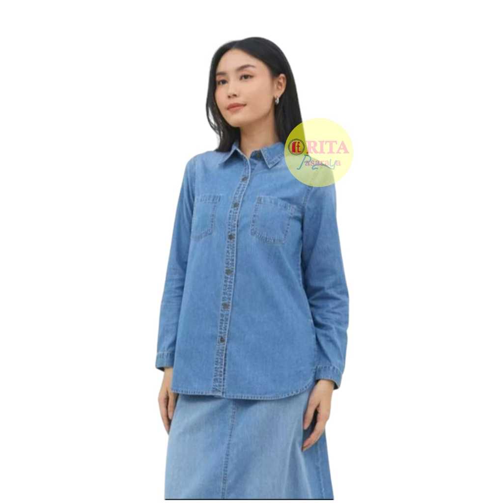 Geela Kemeja Denim Sierra