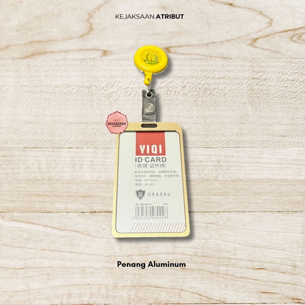 

Penang Id Card Kejaksaan : Bahan Aluminum / Stan/ Premium Biru Bidang Pengawasan, Pembinaan , Pidsus, Pidum, Intel , Datun Kejaksaan