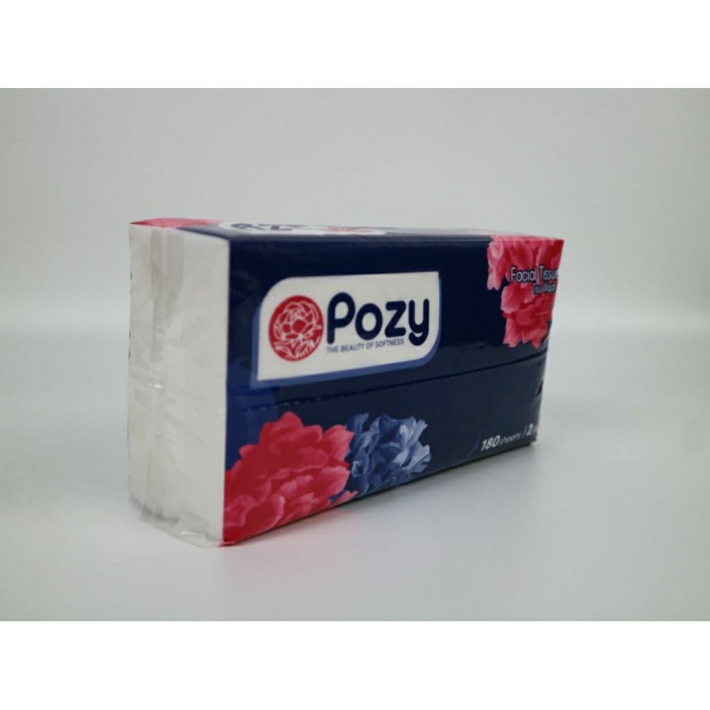 Tissue Pozy 180'sheet / Tissue wajah lembut