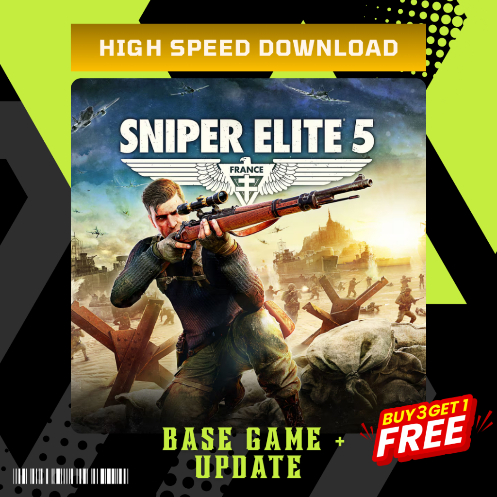 Sniper Elite 5 – Game PS4 HEN Digital (Format PKG) | Full Version