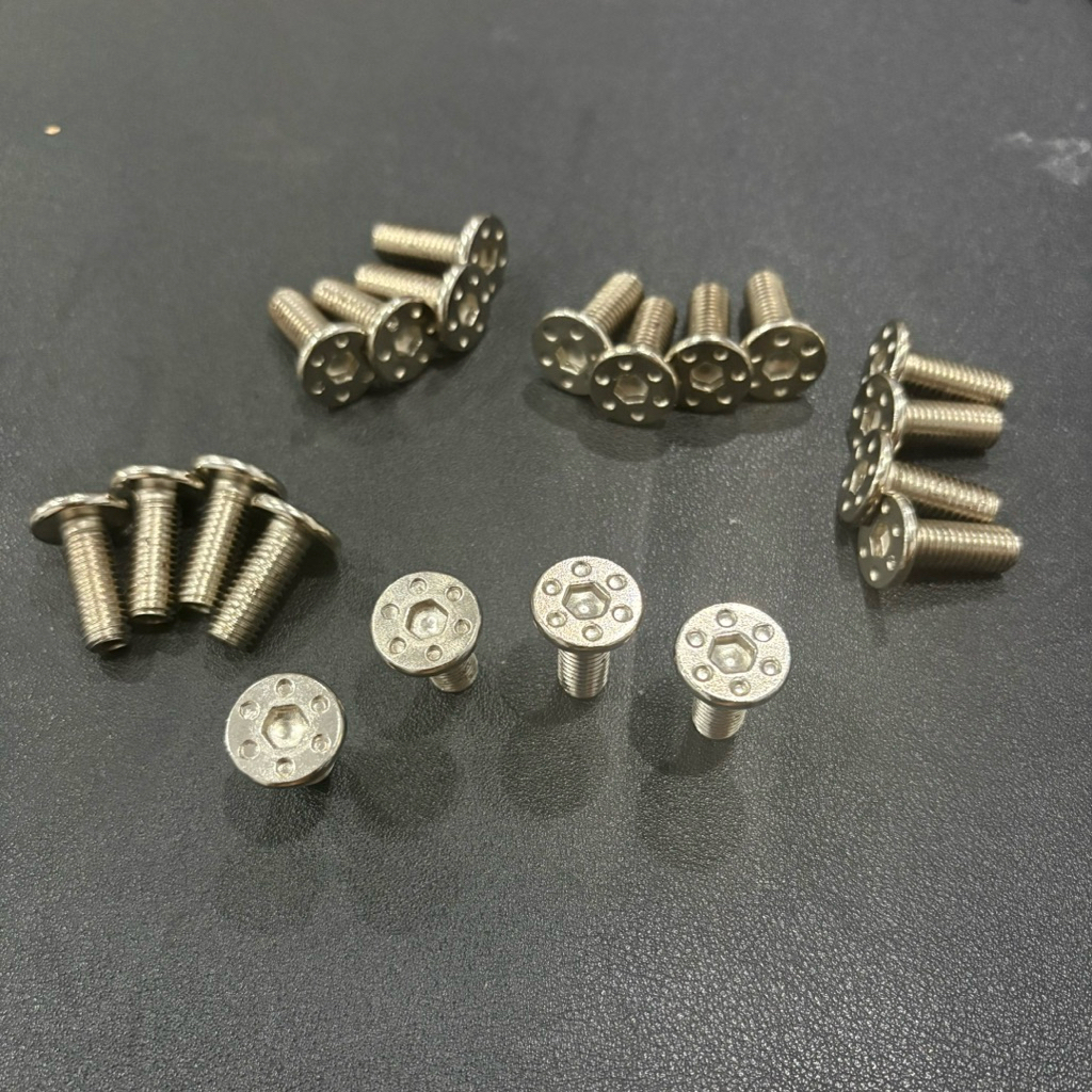 (4 PCS) BAUT PIRINGAN CAKRAM YAMAHA MIO-NMAX-AEROX-LEXI BISA UNTUK VELG VND-DND-DELKEVIC-VROSSI DLL