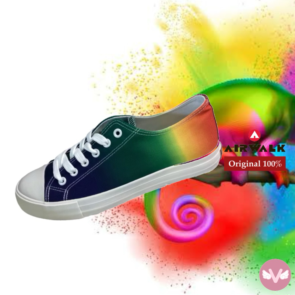 Airwalk Shoes Sepatu Airwalk Wanita Sepatu Sneakers Wanita Sepatu Wanita Airwalk Original 100% Blue 