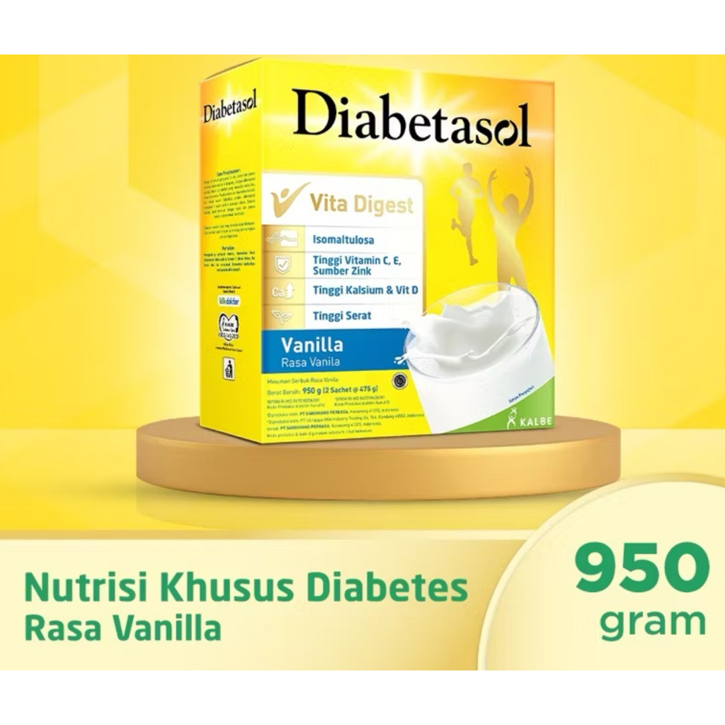 

Diabetasol Vanilla 950gr